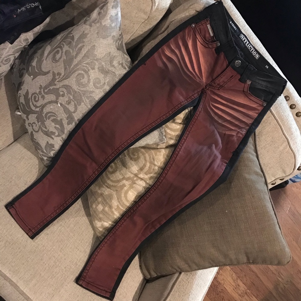 Two toned Affliction Skinny Jeans